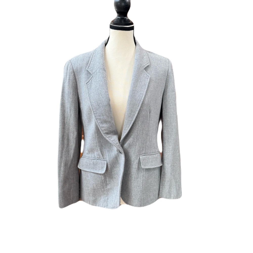 Pendleton-Gray-Wool-Blazer-Classic-Office-Busines… - image 3
